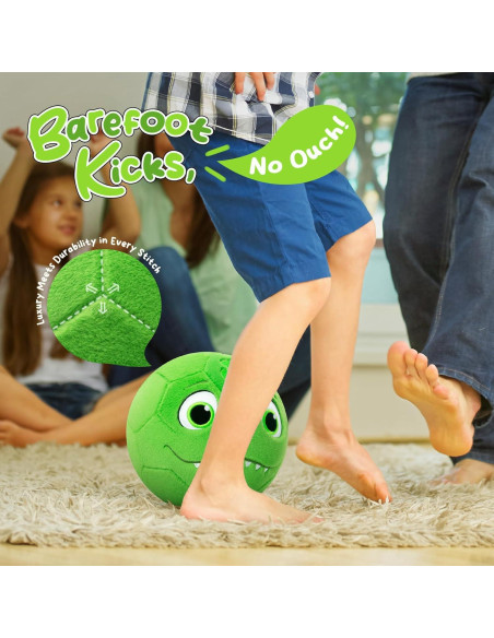 Pelota de Fútbol Suave VangeBow Dinosaurio 19 cm para Niños