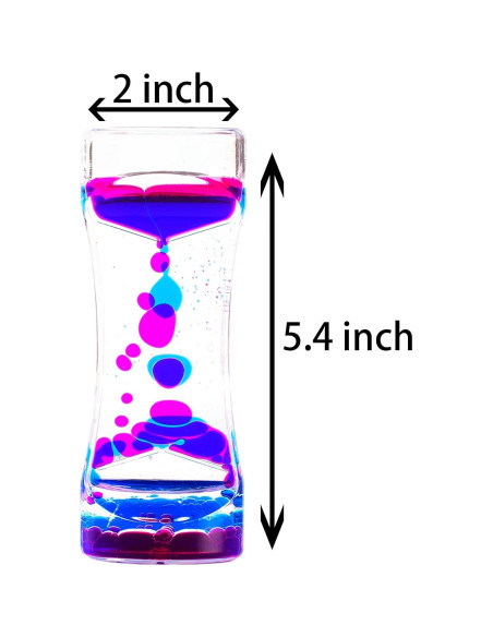 Set de 6 Temporizadores de Burbuja Líquida LYPGONE - Antiestrés