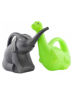 Conjunto de Regaderas de Animales Cornucopia - Elefante y Dinosaurio