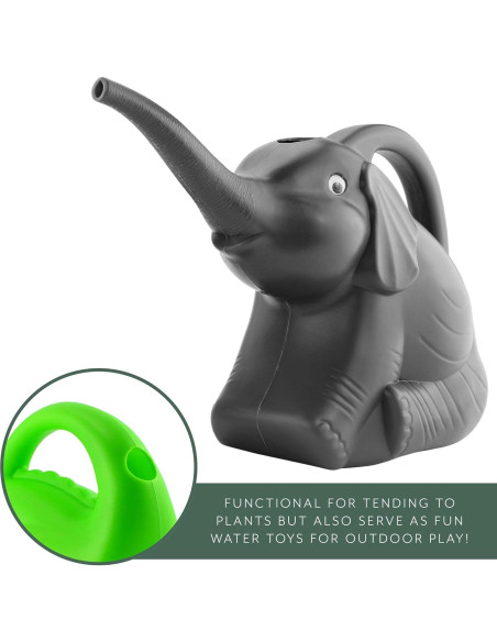 Conjunto de Regaderas de Animales Cornucopia - Elefante y Dinosaurio