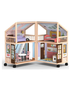 Casa de Muñecas de Madera KidKraft 20548 con 29 Accesorios