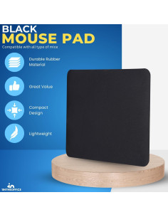 Alfombrilla de Ratón 1EnLaOficina 22.86x19.05 cm Negra 2