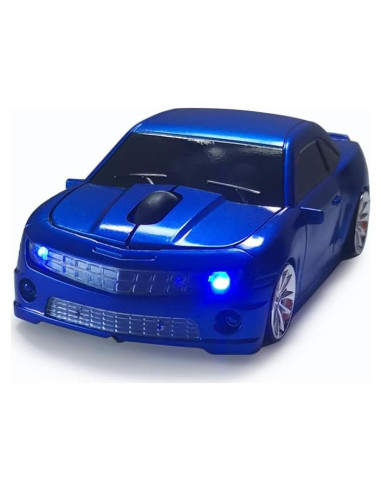 Ratón Inalámbrico BXC Deportivo Azul 2.4GHz para PC y Mac