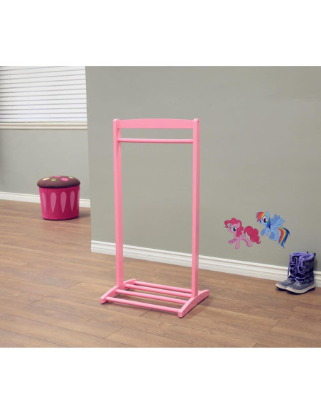 Perchero para Ropa de Niños Frenchi Rosa 50x40x110 cm