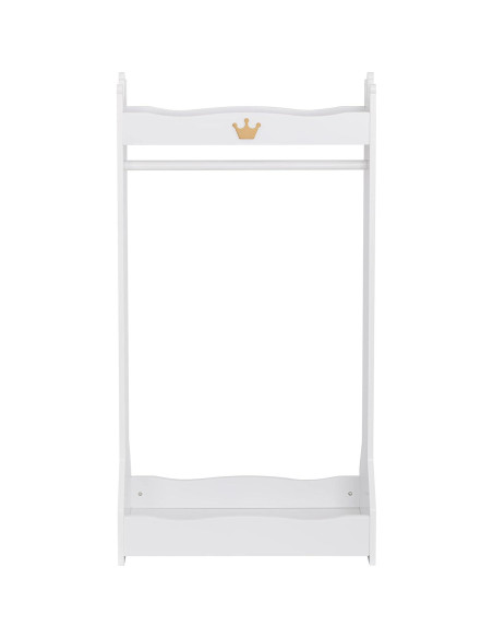 Armario Colgante Abierto para Niños UTEX - Almacenamiento Blanco