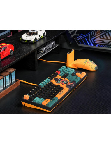 Teclado Gaming Bloody AT87-Renegade Óptico TKL PBT RGB