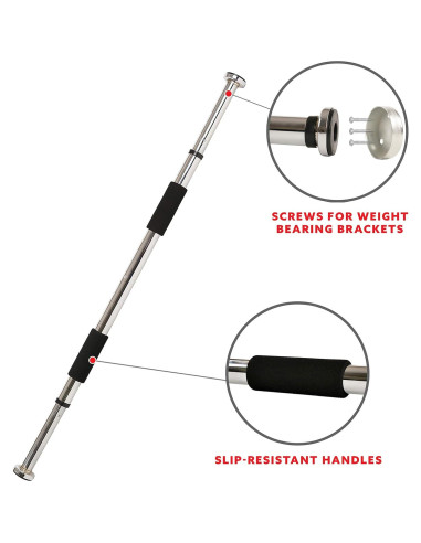 Barra de Dominadas Ajustable Sunny Health & Fitness 100 kg