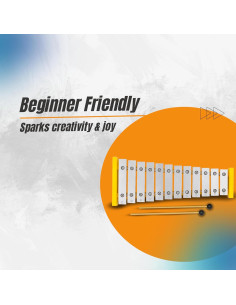 Xilófono de Madera Marmelada 12 Notas para Niños 3+ 2