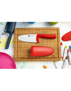 Cuchillo para Niños ZWILLING Twinny 10cm Acero Inoxidable Rojo 2