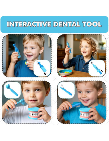 Juego de Dentista Trulloyoo para Niños 3 a 5 Años - Kit Educativo