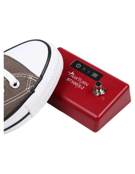 Pedal Bluetooth AirTurn BT500S-2 Controlador MIDI 200h