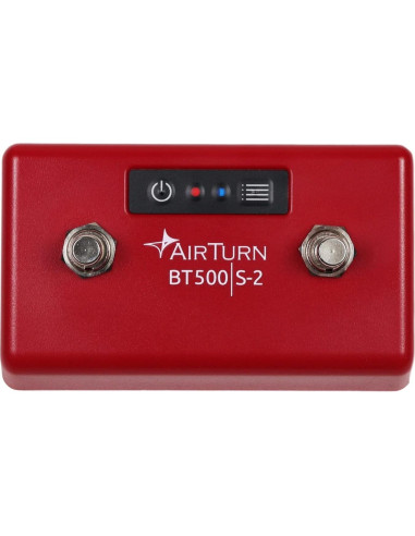 Pedal Bluetooth AirTurn BT500S-2 Controlador MIDI 200h
