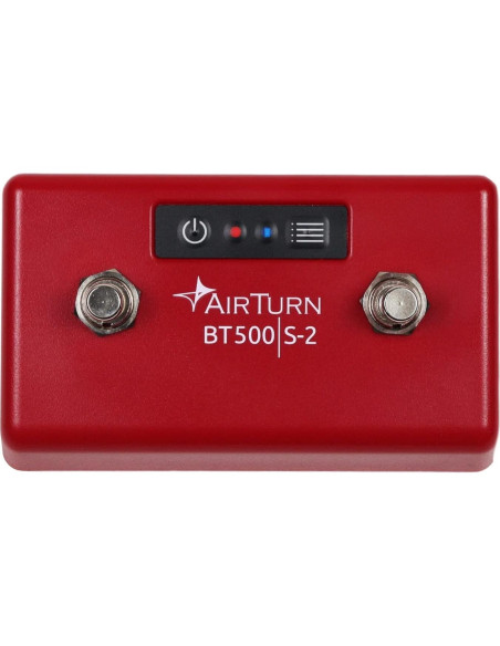 Pedal Bluetooth AirTurn BT500S-2 Controlador MIDI 200h
