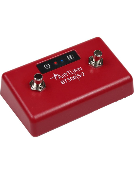 Pedal Bluetooth AirTurn BT500S-2 Controlador MIDI 200h
