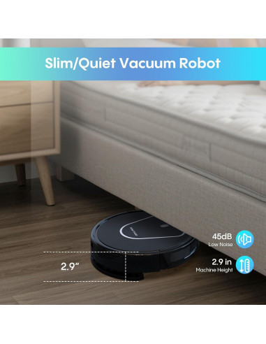 Robot Aspirador y Mopa 2 en 1 Bagotte A21, 4000Pa, WiFi