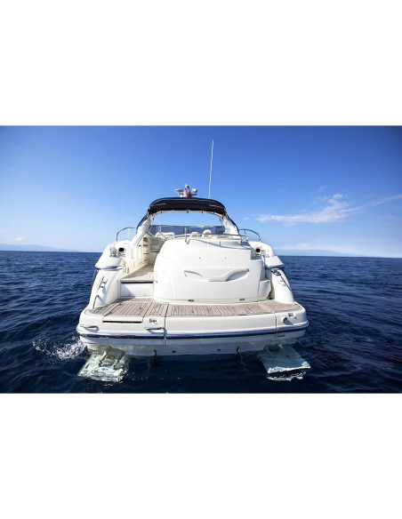 Antena VHF Marina UAYESOK 110cm Fibra de Vidrio Impermeable