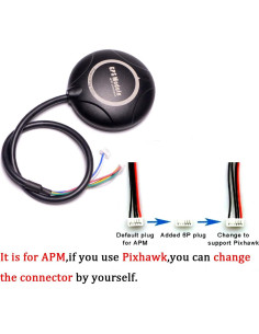 Módulo GPS M8N con brújula y soporte para APM/Pixhawk 2