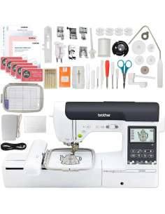 Máquina de Bordado y Costura Brother SE2000 9kg 5x7" Combo 2