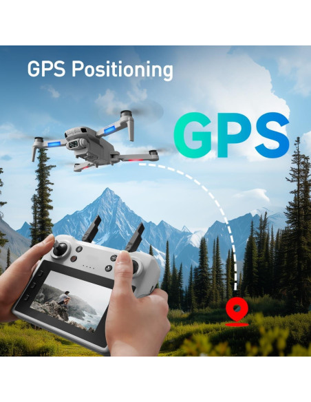 Dron GPS DRONEEYE 4DF8 con Cámara 4K, 60 Min Vuelo