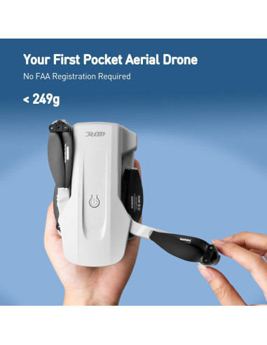 Dron GPS DRONEEYE 4DF8 con Cámara 4K, 60 Min Vuelo