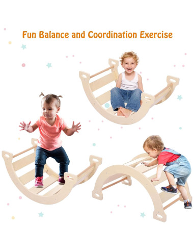 Juguete de Escalada 3 en 1 Wpond para Niños 3-6 Años