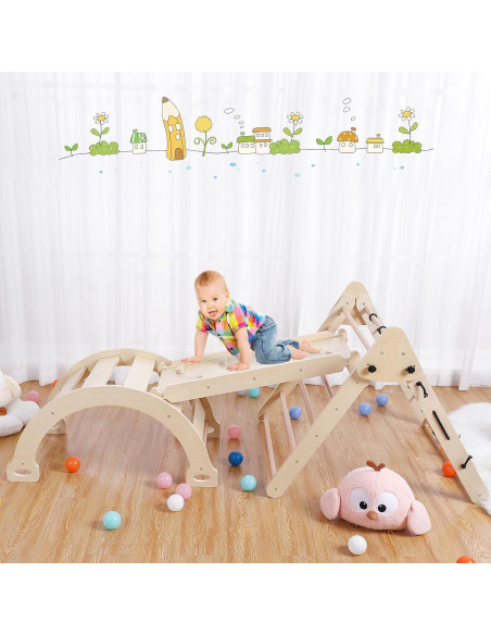 Juguete de Escalada 3 en 1 Wpond para Niños 3-6 Años Juguete de Escalada 3 en 1 Wpond para Niños 3-6 Años