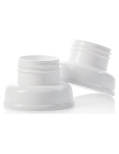 Adaptador de Extractor de Leche Evenflo Balance + Cuello Ancho - 2 Piezas