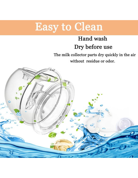 Taza Recolectora de Leche Manos Libres UNIKOO 240 ml 2 Pcs