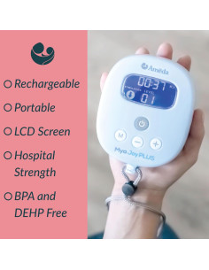 Extractor de Leche Eléctrico Ameda MYA Joy Plus Portátil 2