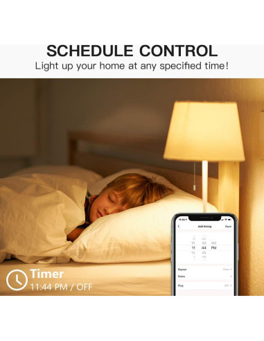 Enchufe Inteligente TREATLIFE 2 Paquete IP44 Control Alexa