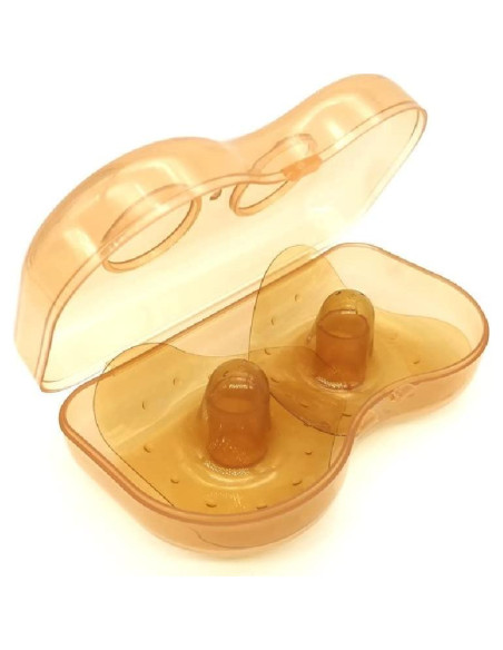 Protectores de pezones para lactancia Bebé Premium 1 par