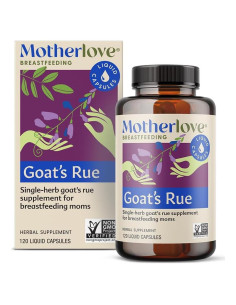 Suplemento de Lactancia Motherlove Rue de Cabra 120 Cápsulas