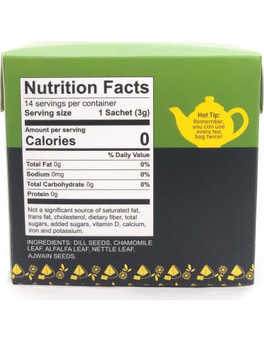 Té de Lactancia Sra. Patel - Mezcla Herbal 14 Bolsas