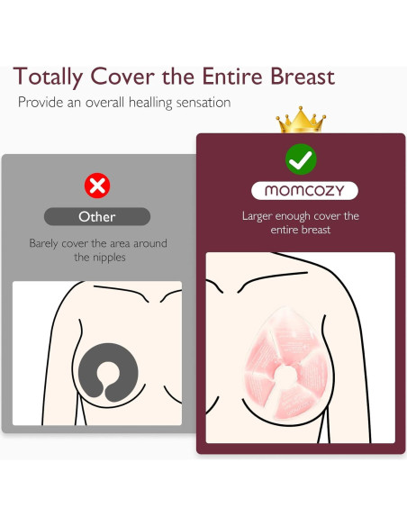 Masajeador de Lactancia Calentado Momcozy 2-en-1 con Terapia Fría y Caliente Masajeador de Lactancia Calentado Momcozy 2-en-1 con Terapia Fría y Caliente