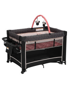 Parque Infantil 2-en-1 Disney Baby Minnie Mouse Cuna Rockera