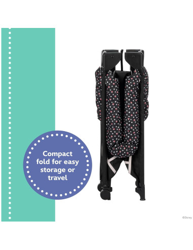 Parque Infantil 2-en-1 Disney Baby Minnie Mouse Cuna Rockera