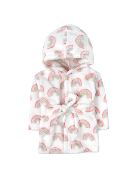 Bata de baño para bebés A.D. Sutton 0-9 meses Arcoíris Radiante