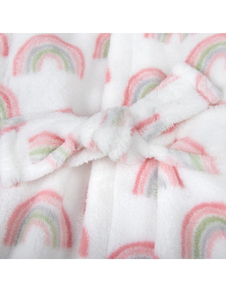 Bata de baño para bebés A.D. Sutton 0-9 meses Arcoíris Radiante