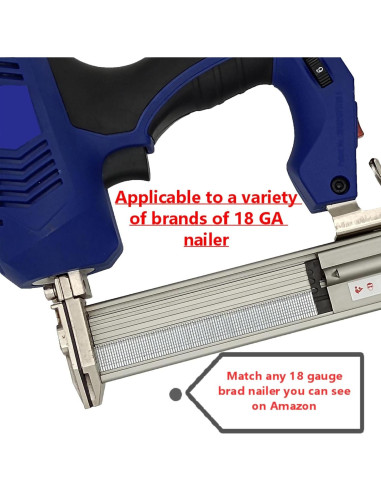 Clavos Brad 18 GA Galvanizados SimCos 1000 Piezas Variados