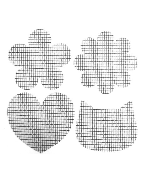 Kit de Reparación de Pantallas de Ventana BusyPet - 10 Hojas Malla