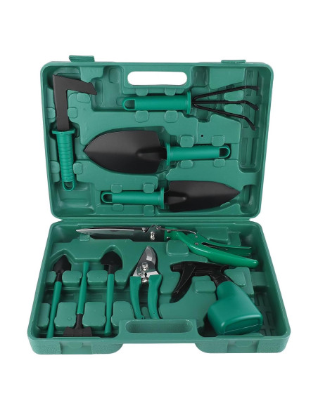 Juego de Herramientas de Jardinería 10 Piezas - Genérico