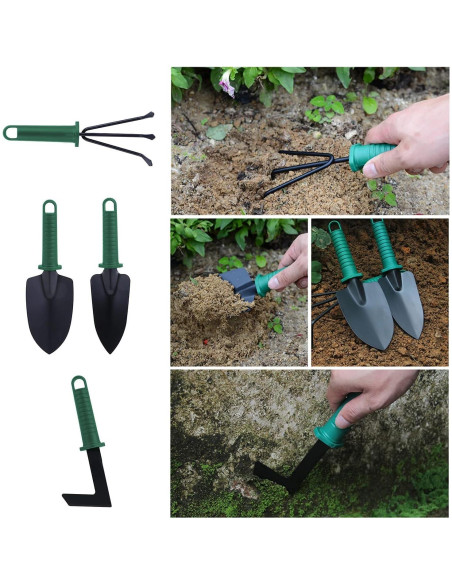 Juego de Herramientas de Jardinería 10 Piezas - Genérico