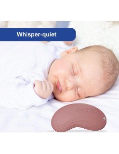 Masajeador de Lactancia DrBash V60 - Calor y Vibración Rosa 2