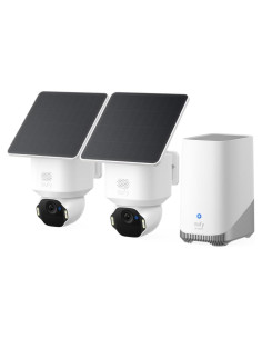 Kit de 2 Cámaras de Seguridad eufy SoloCam E42 4K Solar