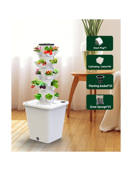 Sistema de Cultivo Hidropónico SJZX 12L 5 Niveles para Jardín