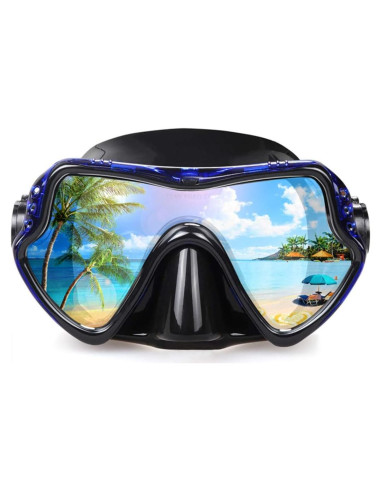 Máscara de Buceo Snorkel EXP VISION EX-1500 Azul 180