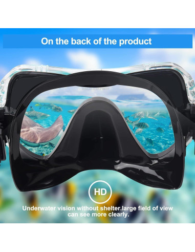 Máscara de Buceo Snorkel EXP VISION EX-1500 Azul 180