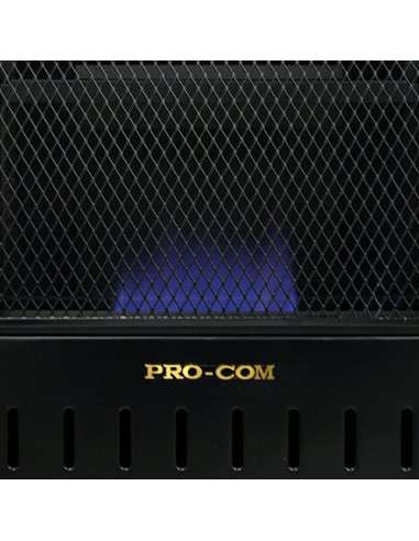 Calefactor a Gas Propano ProCom ML100TBAHR 10000 BTU Negro