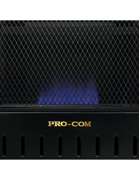 Calefactor a Gas Propano ProCom ML100TBAHR 10000 BTU Negro