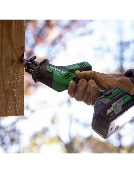 Sierra Recíproca Metabo HPT CR18DAQ4 18V Verde 1.31 kg